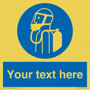 Custom use self contained breathing appliance